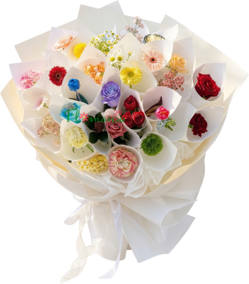 Дофаминовый букет «Симфония в конвертах»